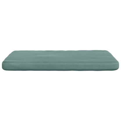 Cuscini per Seduta 4 pcs Verde Mare 40 x 40 x 3 cm Velluto | homemem39
