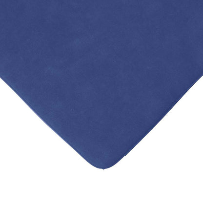 Cuscini per Seduta 4 pcs Blu Polizia 40 x 40 x 3 cm Velluto | homemem39