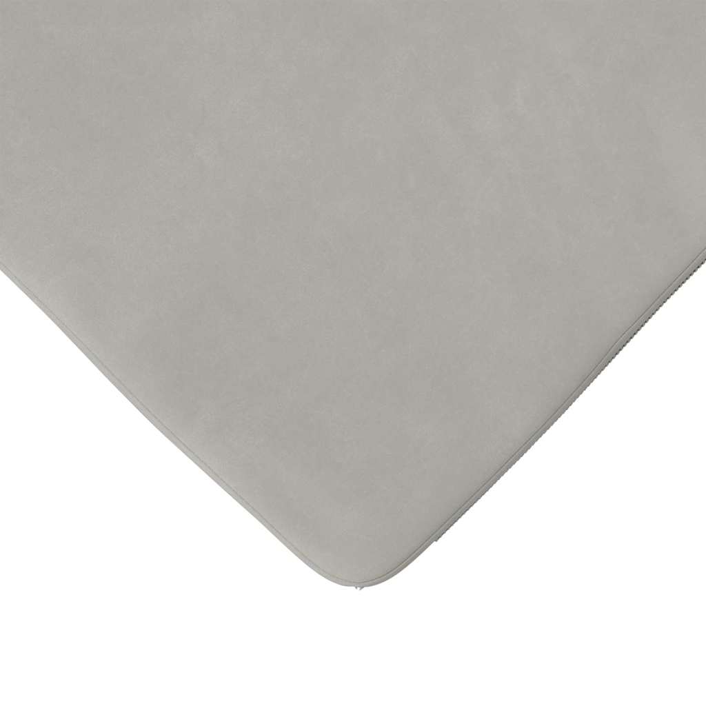 Cuscini per Seduta 4 pcs Grigio chiaro 40 x 40 x 3 cm | homemem39