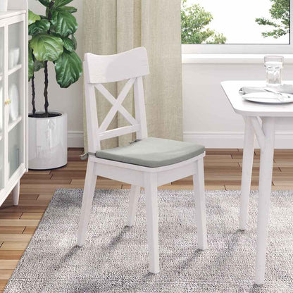 Cuscini per Seduta 4 pcs Grigio chiaro 40 x 40 x 3 cm | homemem39