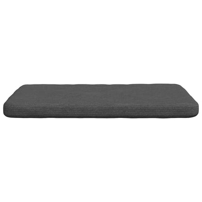 Cuscini per Seduta 4 pcs Grigio scuro 40 x 40 x 3 cm | homemem39
