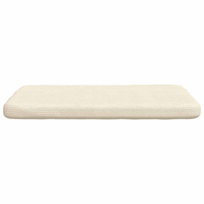 Cuscini per Seduta 4 pcs Crema 40 x 40 x 3 cm Tessuto in Cords | homemem39