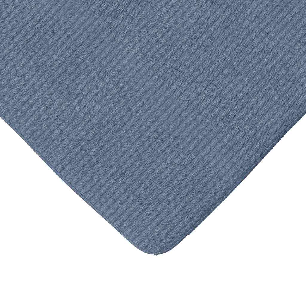 Cuscini per Seduta 4 pcs Blu 40 x 40 x 3 cm Tessuto in Cords | homemem39