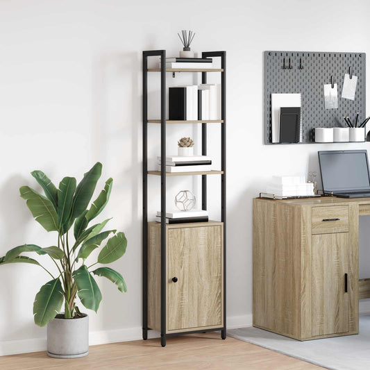 Armadio per Libri Rovere Sonoma 40 x 24 x 161 cm | homemem39