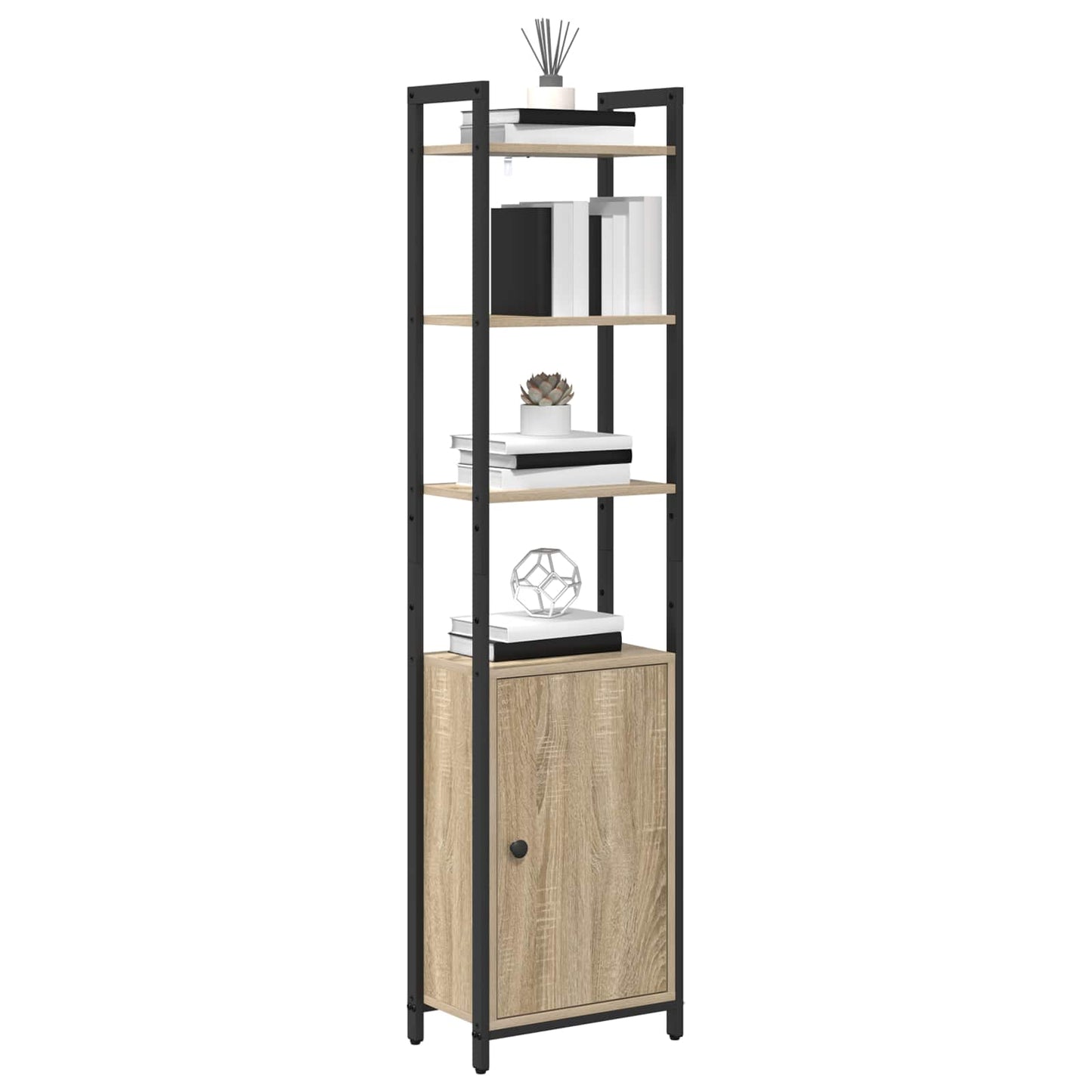 Armadio per Libri Rovere Sonoma 40 x 24 x 161 cm | homemem39