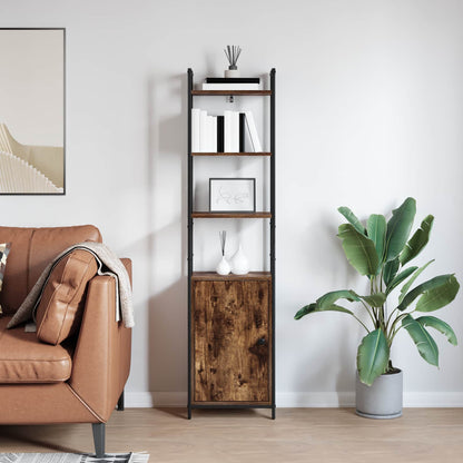 Armadio per Libri Rovere fumé 40 x 24 x 161 cm | homemem39