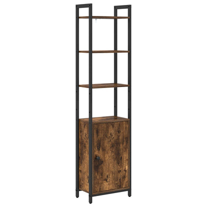 Armadio per Libri Rovere fumé 40 x 24 x 161 cm | homemem39