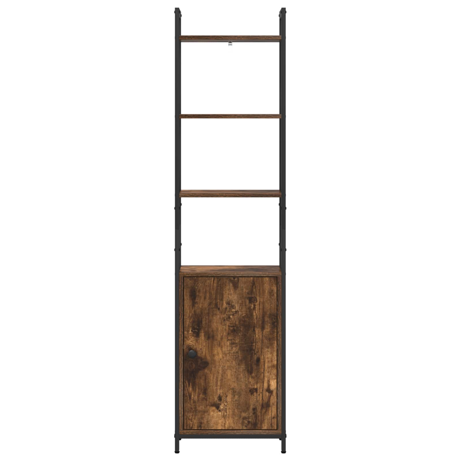 Armadio per Libri Rovere fumé 40 x 24 x 161 cm | homemem39