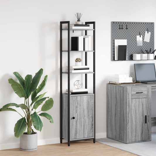 Armadio per Libri Grigio Sonoma 40 x 24 x 161 cm | homemem39