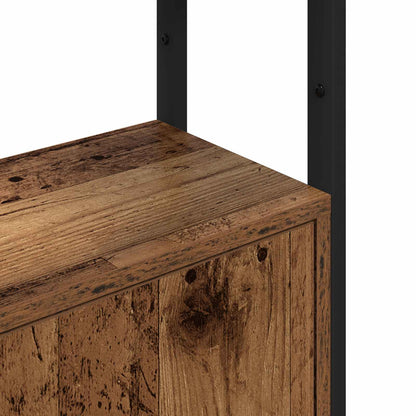 Armadio per Libri Legno vecchio 40 x 24 x 161 cm | homemem39