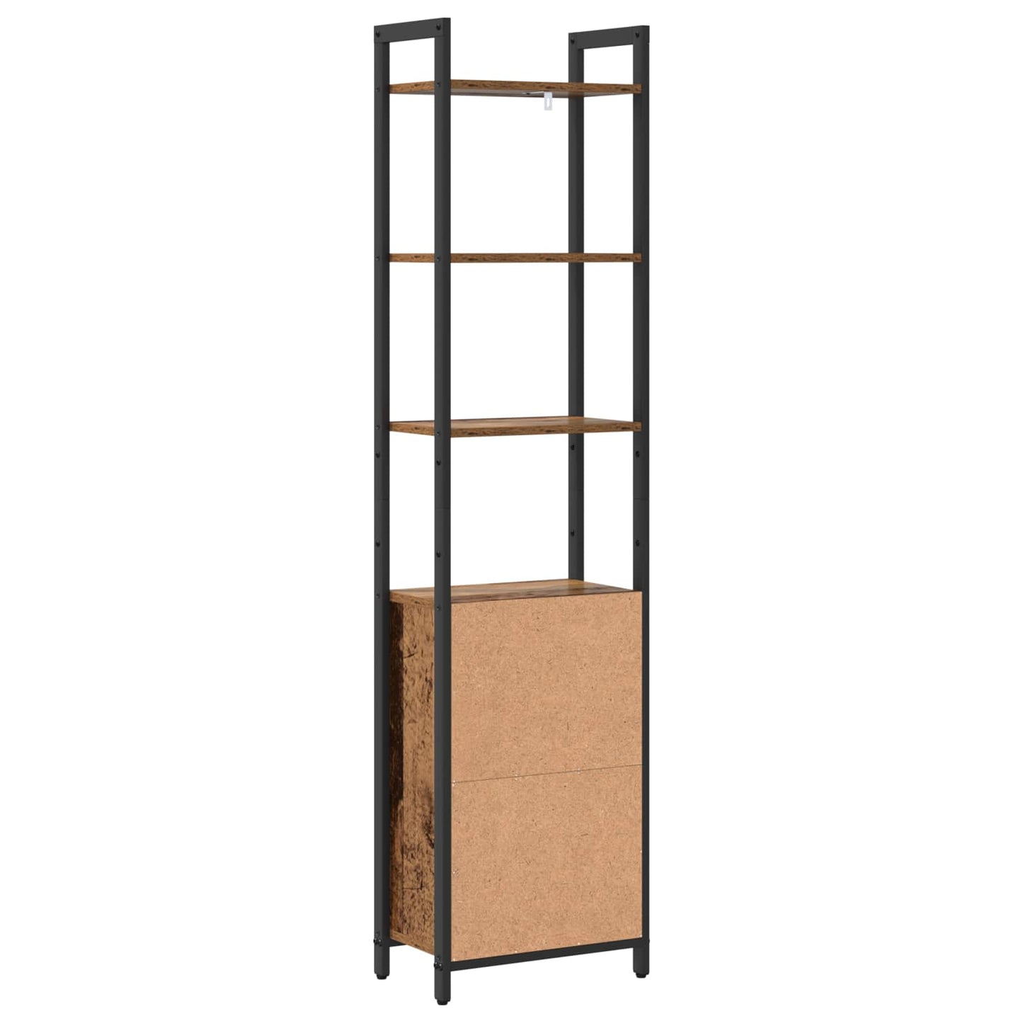 Armadio per Libri Legno vecchio 40 x 24 x 161 cm | homemem39