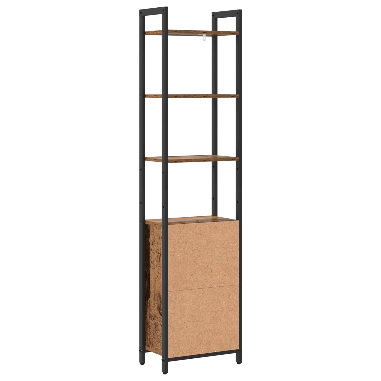 Armadio per Libri Legno vecchio 40 x 24 x 161 cm | homemem39