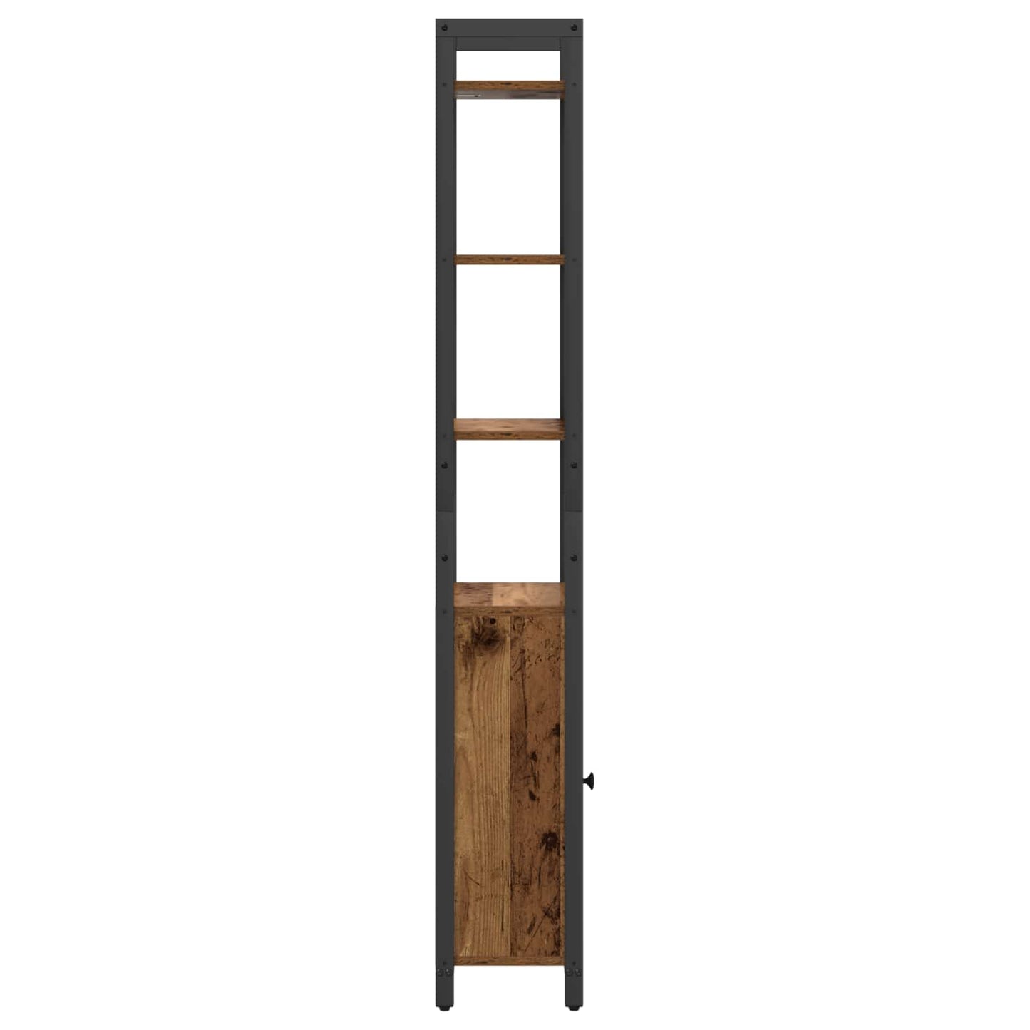 Armadio per Libri Legno vecchio 40 x 24 x 161 cm | homemem39