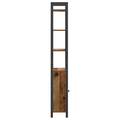 Armadio per Libri Legno vecchio 40 x 24 x 161 cm | homemem39