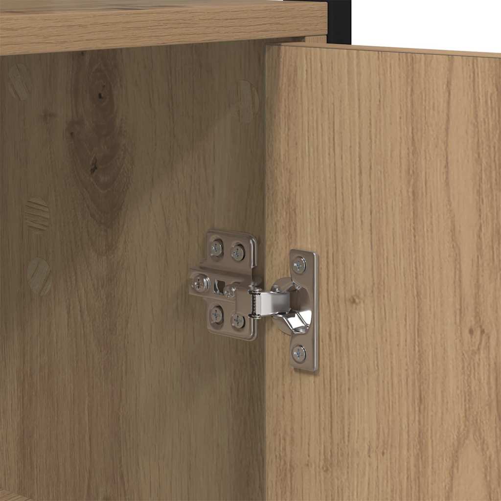 Armadio per Libri Rovere artigianale 40 x 24 x 161 cm | homemem39