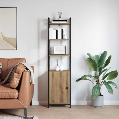 Armadio per Libri Rovere artigianale 40 x 24 x 161 cm