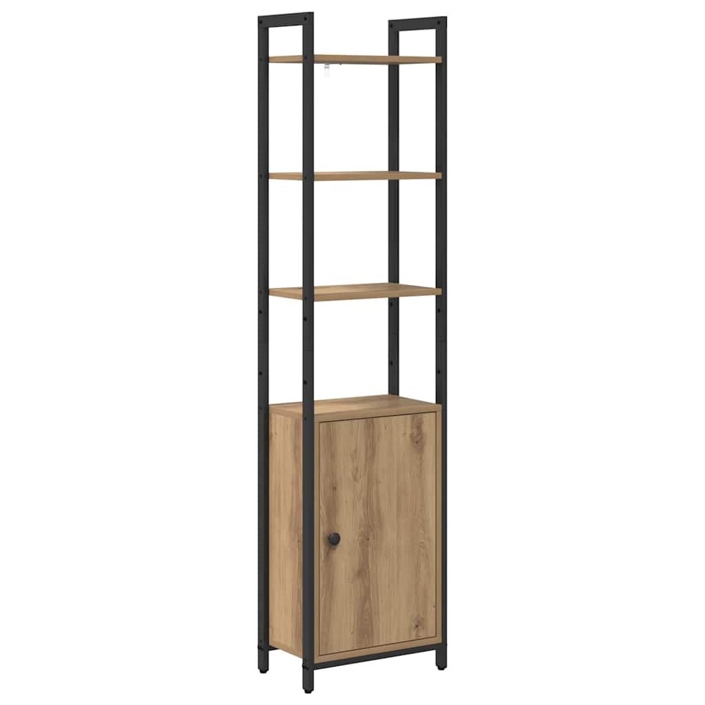 Armadio per Libri Rovere artigianale 40 x 24 x 161 cm