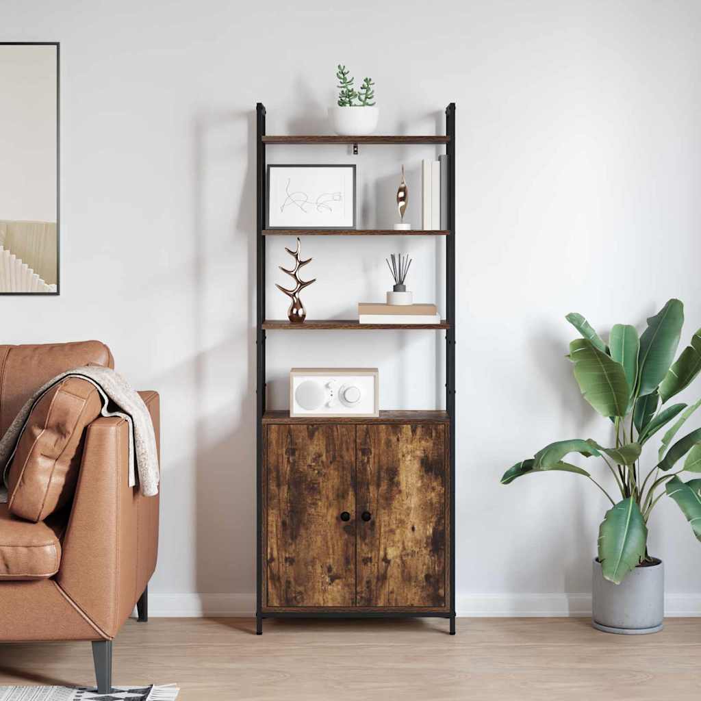 Armadio per Libri Rovere fumé 60 x 24 x 161 cm