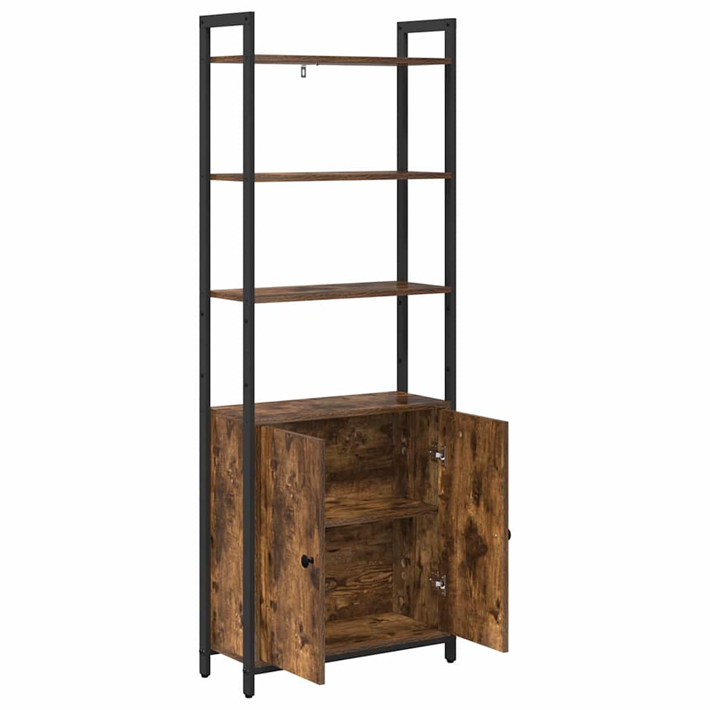 Armadio per Libri Rovere fumé 60 x 24 x 161 cm