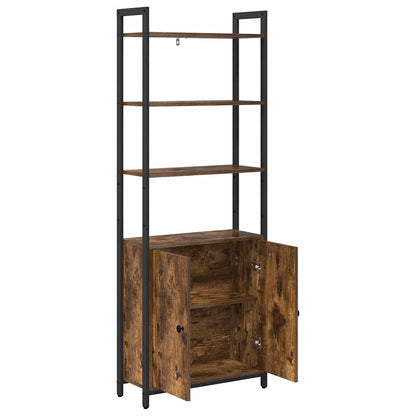 Armadio per Libri Rovere fumé 60 x 24 x 161 cm