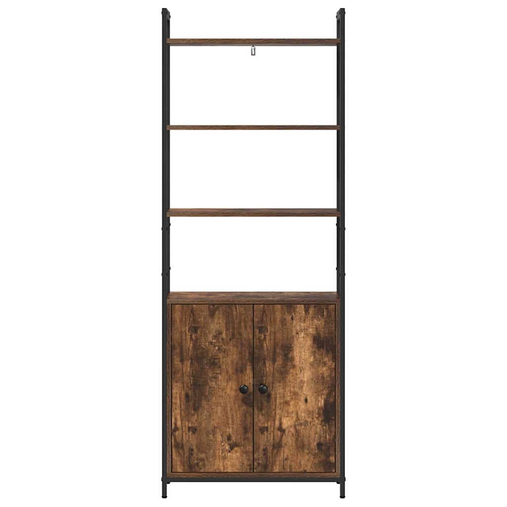 Armadio per Libri Rovere fumé 60 x 24 x 161 cm