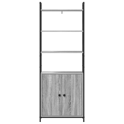 Armadio per Libri Grigio Sonoma 60 x 24 x 161 cm
