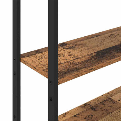 Armadio per Libri Legno vecchio 60 x 24 x 161 cm