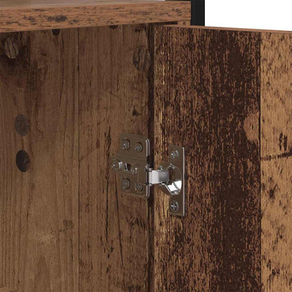 Armadio per Libri Legno vecchio 60 x 24 x 161 cm | homemem39