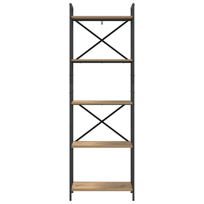 Libreria Rovere artigianale 56 x 34 x 171 cm Legno multistrato