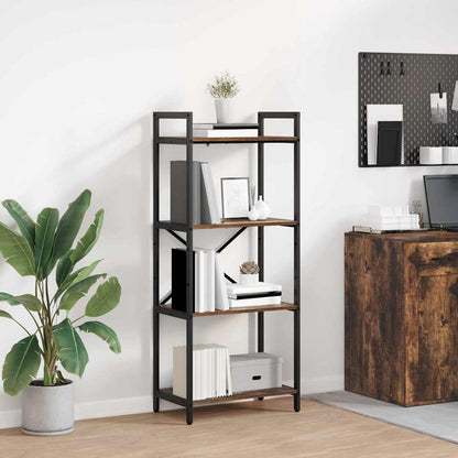 Libreria Rovere fumé 56 x 34 x 133,5 cm Legno multistrato