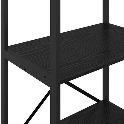 Libreria Rovere Nero 56 x 34 x 96 cm Legno multistrato