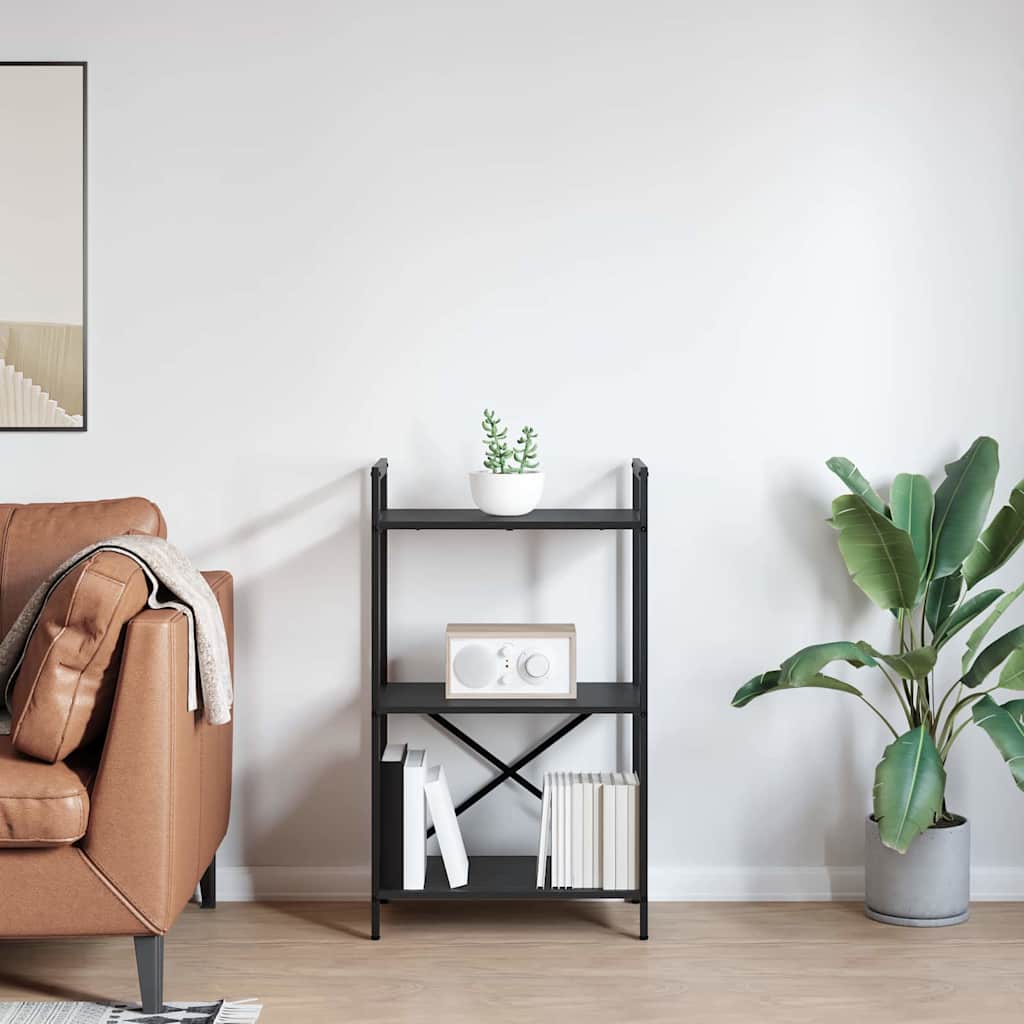 Libreria Rovere Nero 56 x 34 x 96 cm Legno multistrato