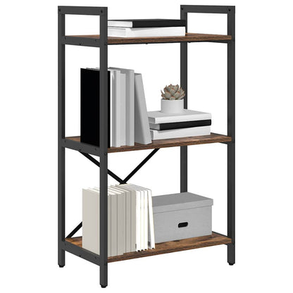 Libreria Rovere fumé 56 x 34 x 96 cm Legno multistrato