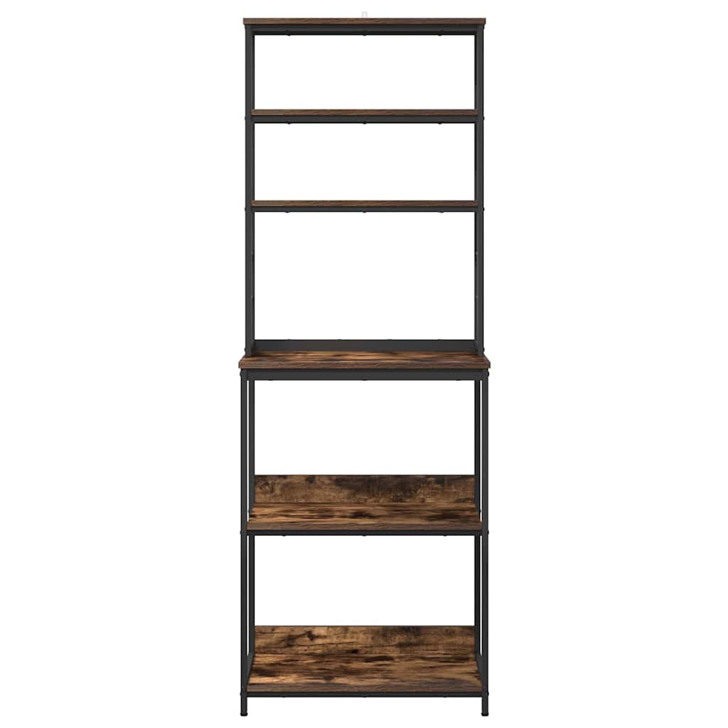 Mensola da cucina Rovere fumé 60 x 40 x 168 cm