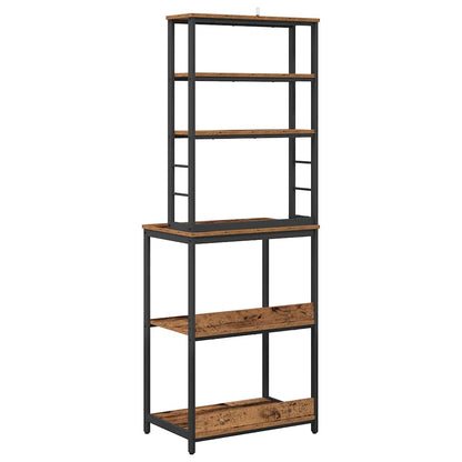 Mensola da cucina Legno vecchio 60 x 40 x 168 cm