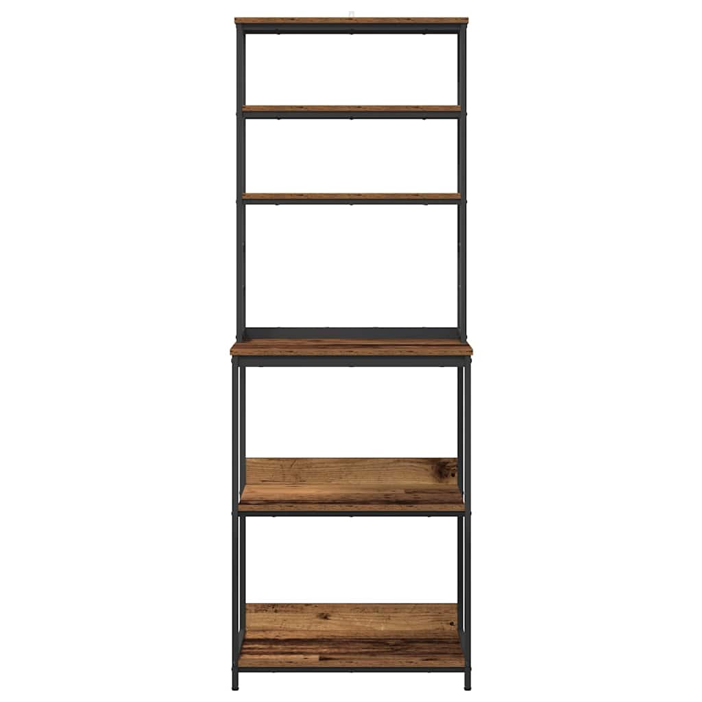 Mensola da cucina Legno vecchio 60 x 40 x 168 cm
