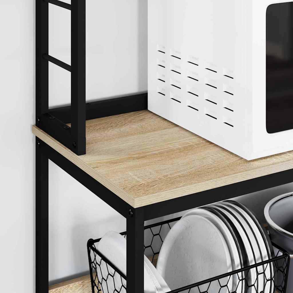 Mensola da cucina Rovere Sonoma 80 x 40 x 168 cm