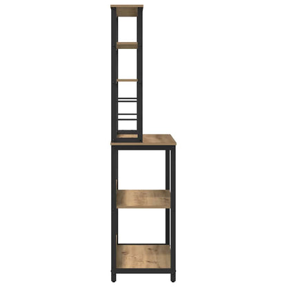 Mensola da cucina Rovere artigianale 80 x 40 x 168 cm