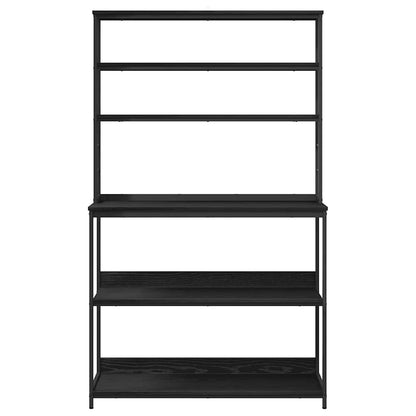 Mensola da cucina Rovere Nero 100 x 40 x 168 cm