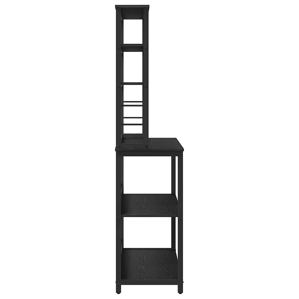 Mensola da cucina Rovere Nero 100 x 40 x 168 cm