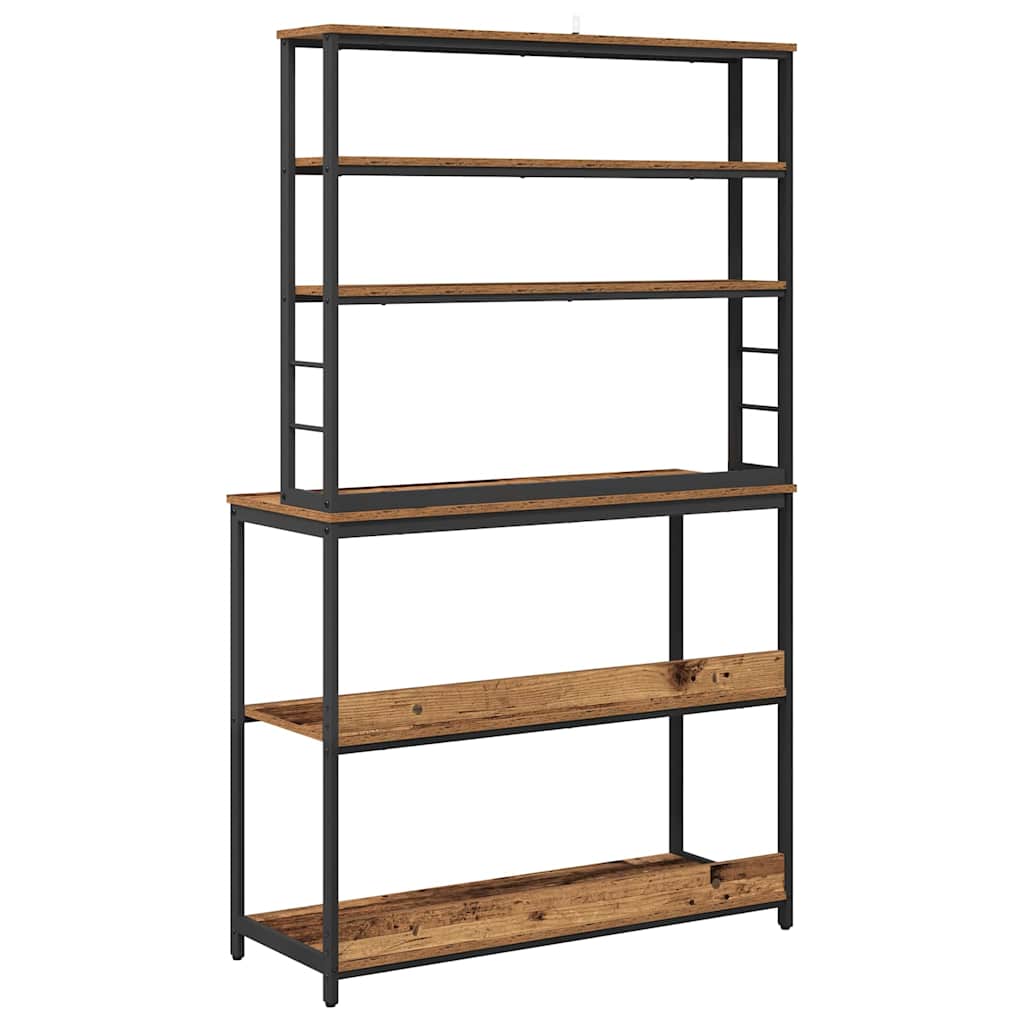 Mensola da cucina Legno vecchio 100 x 40 x 168 cm