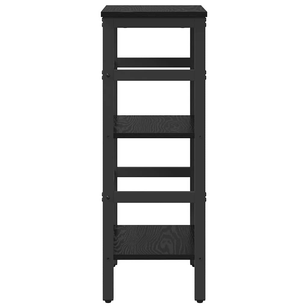 Libreria Rovere Nero 40 x 29,5 x 81 cm Legno multistrato