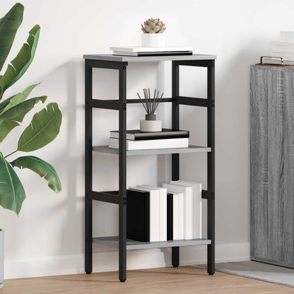 Libreria Grigio Sonoma 40 x 29,5 x 81 cm Legno multistrato | homemem39