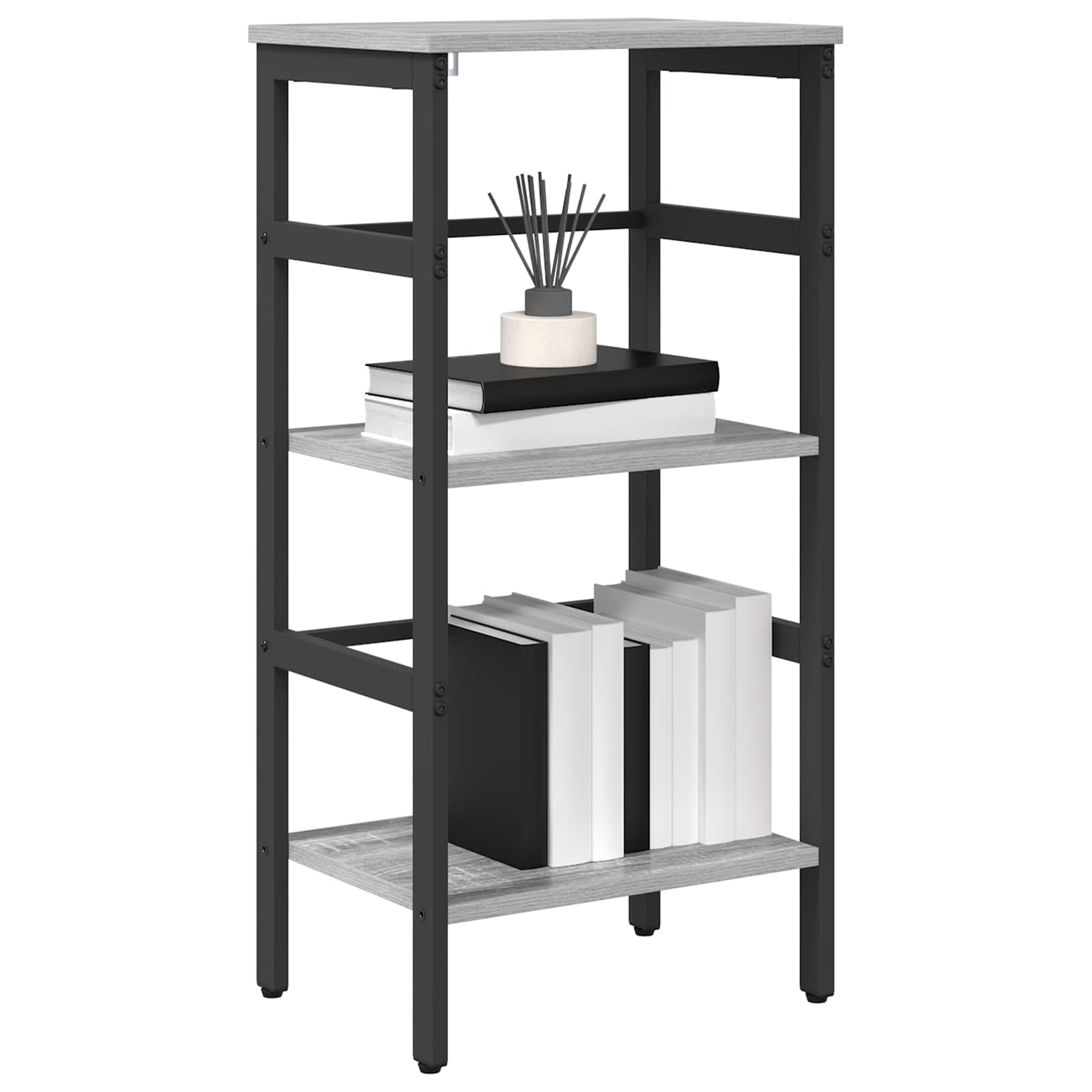 Libreria Grigio Sonoma 40 x 29,5 x 81 cm Legno multistrato | homemem39