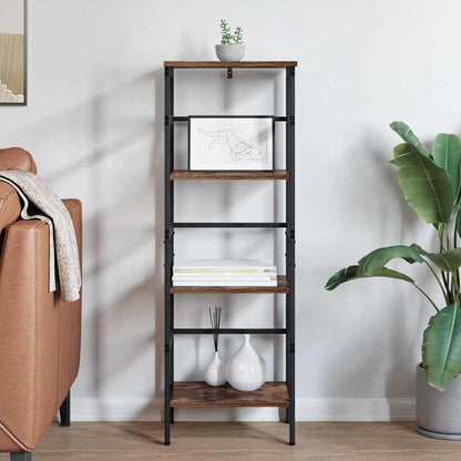 Libreria Rovere fumé 40 x 29,5 x 115 cm Legno multistrato