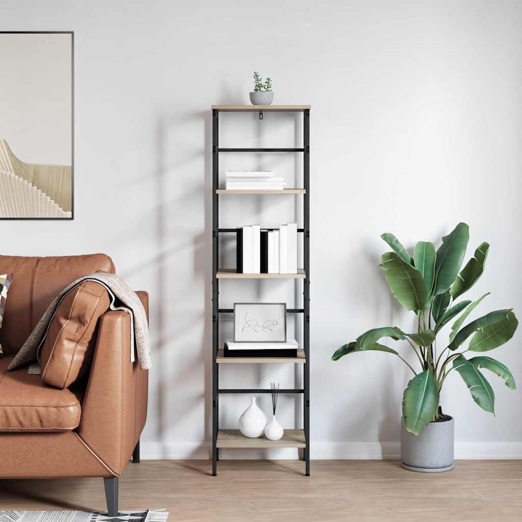 Libreria Rovere Sonoma 40 x 29,5 x 149 cm Legno multistrato