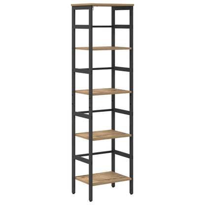 Libreria Rovere artigianale 40 x 29,5 x 149 cm