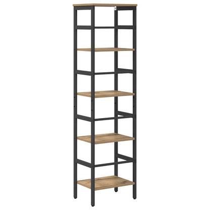 Libreria Rovere artigianale 40 x 29,5 x 149 cm