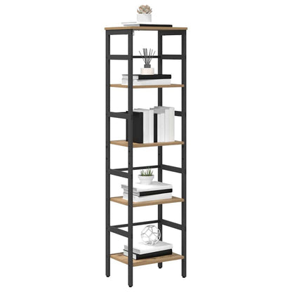 Libreria Rovere artigianale 40 x 29,5 x 149 cm