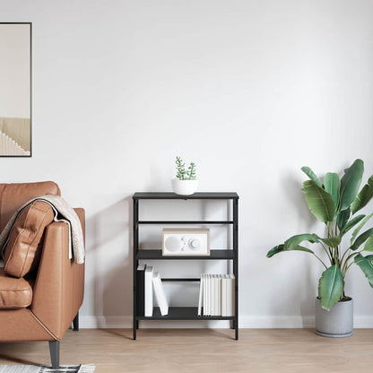 Libreria Rovere Nero 60 x 29,5 x 81 cm Legno multistrato